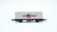 Märklin Z 8616 Behälter-Tragwagen mit Container...