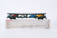 Fleischmann H0 5285 Doppelstockwagen-Autotransportwagen...