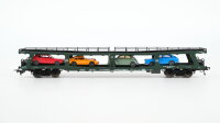 Fleischmann H0 5284 Doppelstockwagen-Autotransportwagen...