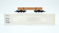 Märklin Z 8619 Langholz-Rungenwagen (Zweiteilig) der DB