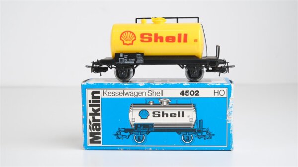 Märklin H0 4502 Mineralöl-Kesselwagen (SHELL) der DB