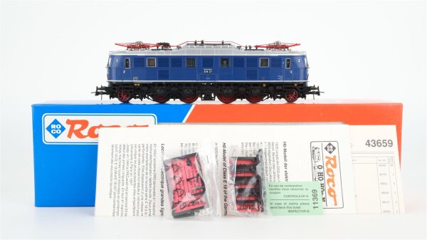 Roco H0 43659 E-Lok BR E18 27 DR Gleichstrom