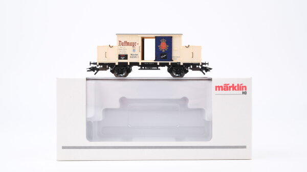 Märklin H0 46074 Gerätewagen Dallmayr Kaffee (Bahndienstwagen)  München der K.Bay.Sts.B. Insider Jahreswagen 2002