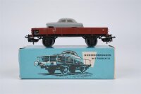 Märklin H0 4504 Niederbordwagen mit Ford M 12 DB