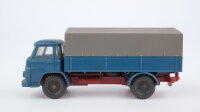 Wiking H0 MAN 415 Frontlenker blau grau GK 411