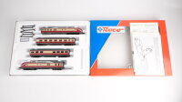 Roco H0 43011 Dieseltriebwagenset 4 tlg BR 601 TEE DB...