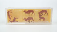Preiser N 9179 Hirsche und Rehe, 6 Stück