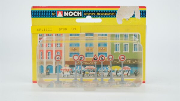 NOCH H0 1111 Verkehrszeichen 7 Stück