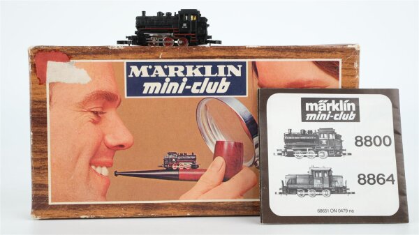 Märklin Z 8800 Dampflok BR 86 006 DB Gleichstrom