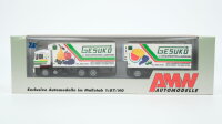 AMW H0 5512-2 MAN Kühlkofferhängerzug GESUKO