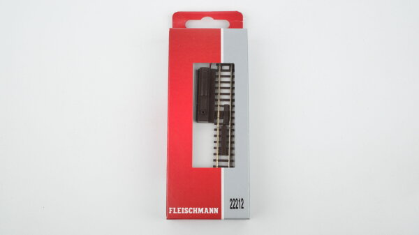 Fleischmann N 22212 Elektr. Entkupplungsgleis (in OVP rot-silber)