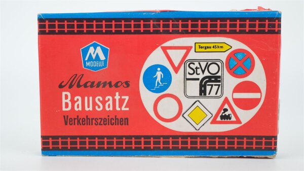 VEB 6/01 Mamos Bausatz Verkehrszeichen