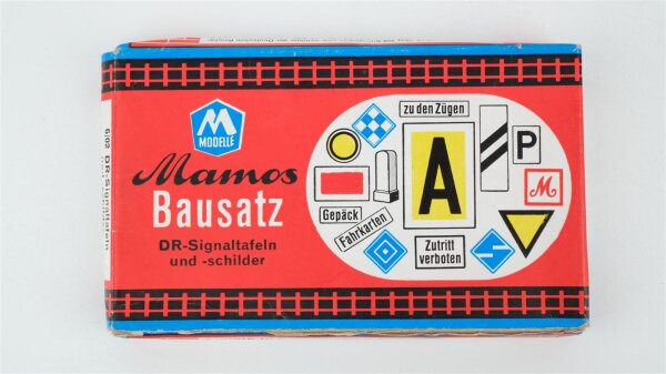 VEB 6/02 Mamos Bausatz DR-Signaltafeln