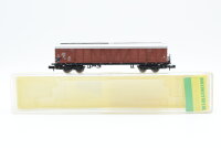 Minitrix N 13597 Gedeckter Güterwagen GGths 43 DB