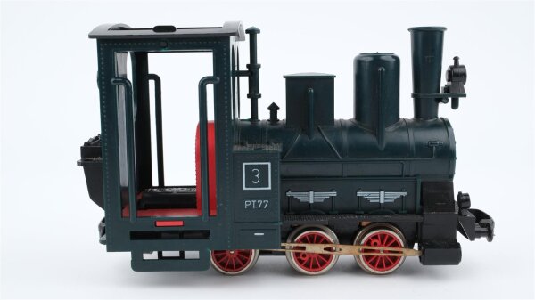 Faller e-Train Spur 0 Dampflpk dunkelgrün PT77