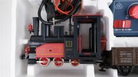 Faller E-Train Spur 0 3803 Set Dampflok mit Güterwagen, Gleis, Trafo