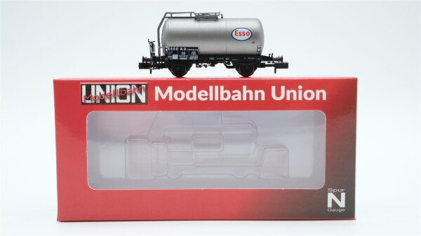 Modellbahn Union N MU N G40042 Kesselwagen Esso DB