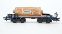 Märklin H0 48251 Flachwagen mit Papier-Glättzylinder (Jahreswagen 2002)