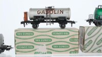 Trix H0 Konvolut Kesselwagen "Esso BP Aral Gasolin" teilweise mit Bremserhaus DB u.a.