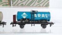 Trix H0 Konvolut Kesselwagen "Esso BP Aral Gasolin" teilweise mit Bremserhaus DB u.a.