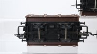 Faller eTrain Spur 0 Konvolut 4 Hochbordwagen Kipplore "OHU" DB/u.a.