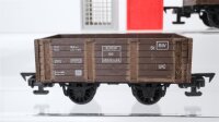 Faller eTrain Spur 0 Konvolut 4 Hochbordwagen Kipplore "OHU" DB/u.a.