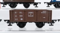 Faller eTrain Spur 0 Konvolut 4 Hochbordwagen Kipplore "OHU" DB/u.a.