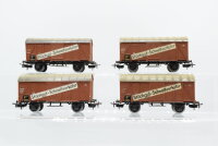 Märklin H0 Konvolut gedeckte Güterwagen...