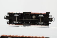 Märklin H0 Konvolut gedeckte Güterwagen Tiertransportwagen Niederbordwagen mit Bremserhaus teilbeladen DB u.a.