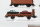 Märklin H0 Konvolut gedeckte Güterwagen Tiertransportwagen Niederbordwagen mit Bremserhaus teilbeladen DB u.a.