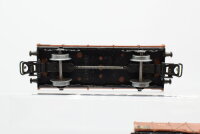 Märklin H0 Konvolut Hochbordwagen mit Holz Niederbordwagen mit Schotter DB