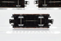 Märklin H0 Konvolut Hochbordwagen mit Holz Niederbordwagen mit Schotter DB