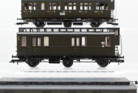 Roco H0 Konvolut Abteilwagen 2. Kl. Postwagen mit Bremserhaus