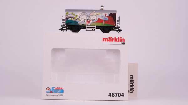 Märklin H0 48704 Kühlwagen Bugs Bunny Ichqrs 1.FC märklin Jahreswagen 2004