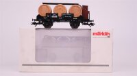 Märklin H0 46744 Weinfaßwagen mit Bremserhaus...