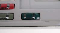 Märklin H0 2663 Autotransport-Zug aus dem Volkswagenwerk DB Wechselstrom Digital (Lok vermutlich verharzt, Abbrüche)