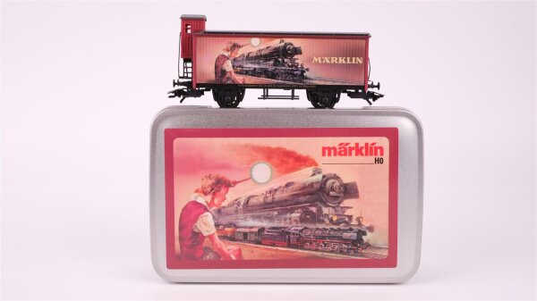 Märklin H0 48207 Kühlwagen mit Bremserhaus  Gk "Modellbahntreff 2007 Göppingen"