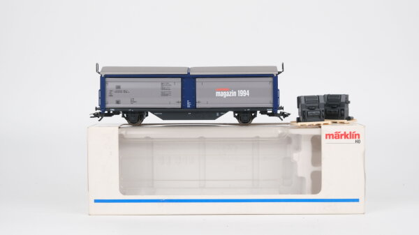 Märklin H0 84633 Schiebewand-Schiebedachwagen Märklin Magazin 1994 Tbis 870 der DB