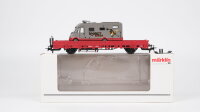 Märklin H0 48611 Niederbordwagen mit Hymer Wohnmobil...