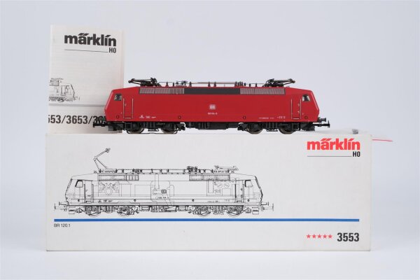 Märklin H0 3553 Elektrische Lokomotive BR 120.1 der DB Wechselstrom Analog