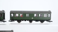 Roco H0 Konvolut Personenwagen 1./2.Kl., 2.Kl., Personenwagen mit Stückgutabteil DB