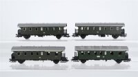 Märklin H0 Konvolut 2 Personenwagen 1./2.Kl., 2...