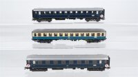 Märklin H0 Konvolut Abteilwagen 1.Kl., 2.Kl. blau,...