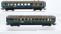 Märklin H0 Konvolut Schlafwagen "346/3J" Speisewagen "346/2J" Blech