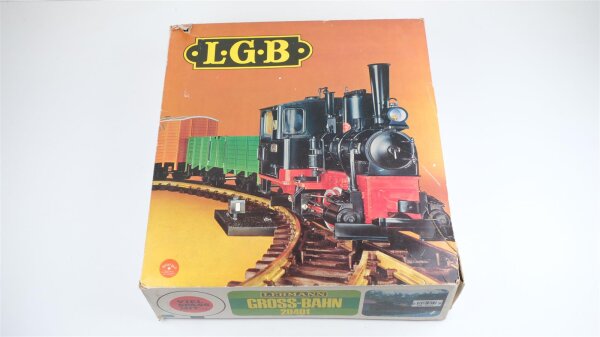 LGB G 20401 Set Dampflok mit Güterwagen (unvollständig)