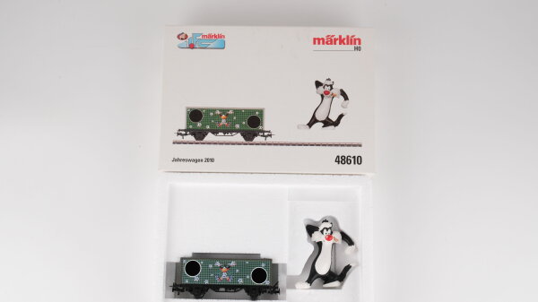 Märklin H0 48610 Behälter-Tragwagen (Containerwagen)  Bt 30 1.FC Märklin Fanclub Jahreswagen 2010