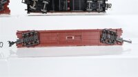 Märklin H0 Konvolut 2 Niederflurwagen "Rollende Landstrasse", Niederbordwagen, Planwagen DB