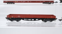 Märklin H0 Konvolut 2 Niederflurwagen "Rollende Landstrasse", Niederbordwagen, Planwagen DB