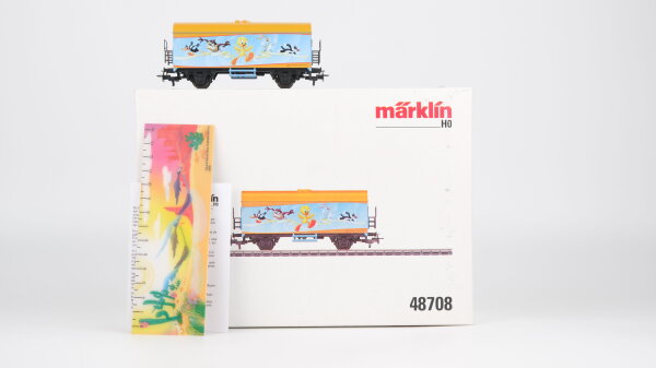 Märklin H0 48704 Kühlwagen Bugs Bunny Ichqrs 1.FC märklin Jahreswagen 2004