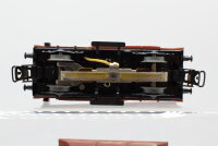Märklin H0 Konvolut 2 Schotterwagen, gedeckter Güterwagen "Stückgut-Schnellverkehr", gedeckter Güterwagen mit Zugschluss (ungestetet) DB
